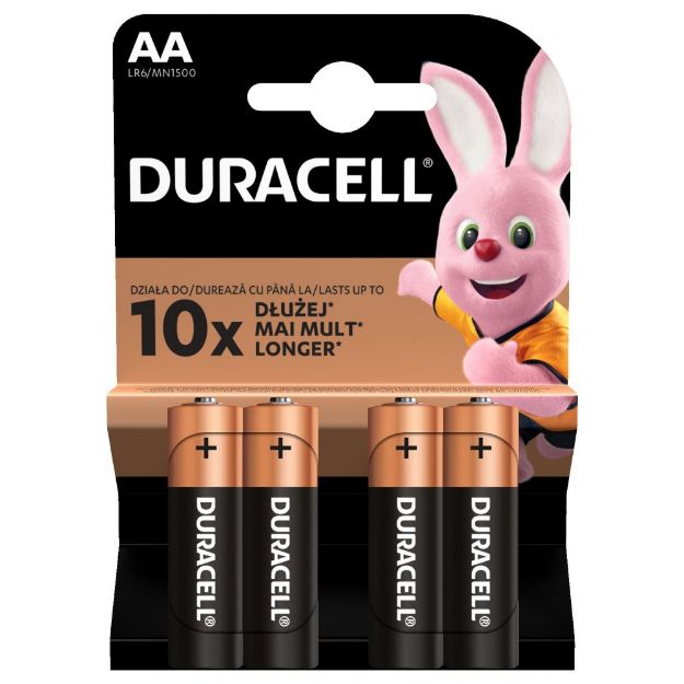 Slika DURACELL BATERIJA BASIC AA/BL4