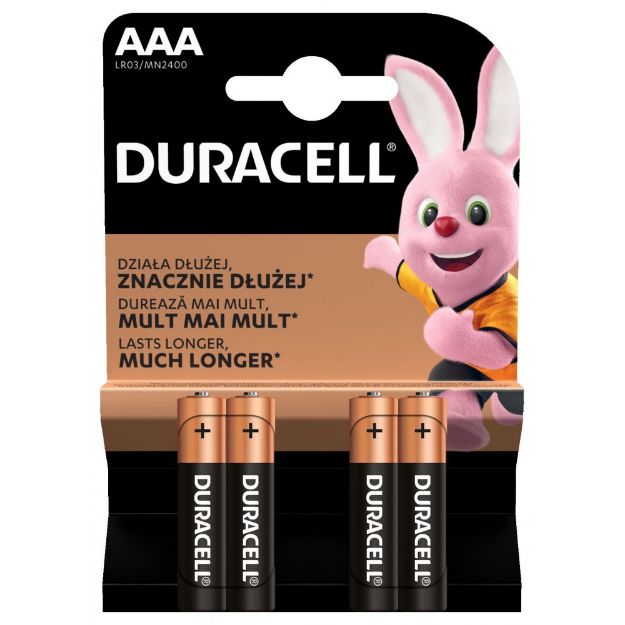 Slika od DURACELL BATERIJA BASIC AAA/BL4