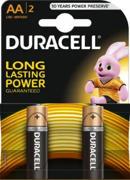 Prikaži podrobnosti za DURACELL BATERIJA BASIC AA/BL2 Slika DURACELL BATERIJA BASIC AA/BL2