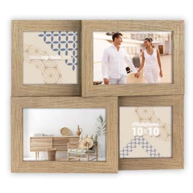 Slika FOTO OKVIR ZEP BORMIO BROWN  2X10X10 2X10X15 (30X27) ZD49B