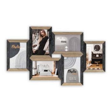 Prikaži podrobnosti za FOTO OKVIR ZEP VERCELLI BLACK 6X10X15 (54X33) CM DN688B Slika FOTO OKVIR ZEP VERCELLI BLACK 6X10X15 (54X33) CM DN688B