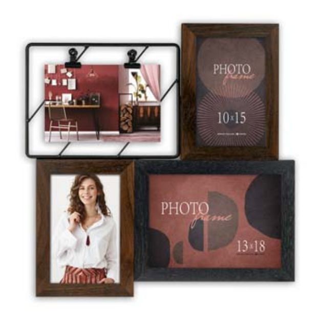Slika FOTO OKVIR ZEP ERCOLANO 13X18/4X10X15 (35X36) CM DN473