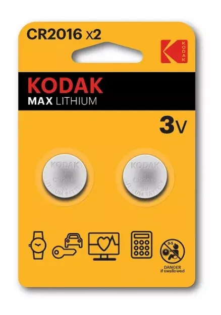 Slika KODAK BATERIJA CR2016/ 2 blister