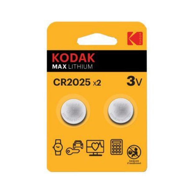 Slika KODAK BATERIJA CR2025/ 2 blister