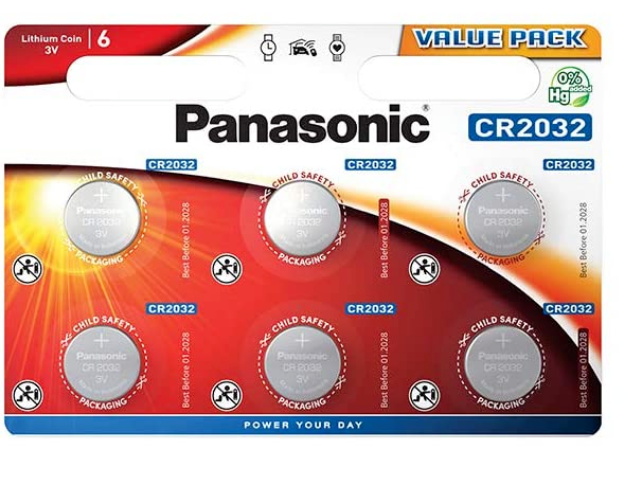 Slika od PANASONIC LITHIUM CR-2032L/6BP