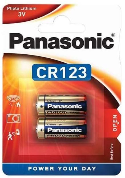 Slika od PANASONIC PHOTO LITHIUM CR-123AL/2BP