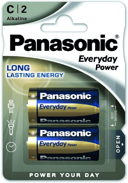 Slika od PANASONIC EVERYDAY POWER SILVER LR14EPS/2BP