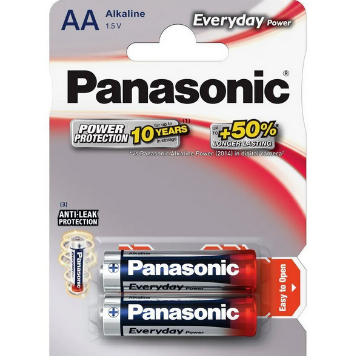 Prikaži podrobnosti za PANASONIC EVERYDAY POWER SILVER LR6EPS/2BP Slika PANASONIC EVERYDAY POWER SILVER LR6EPS/2BP
