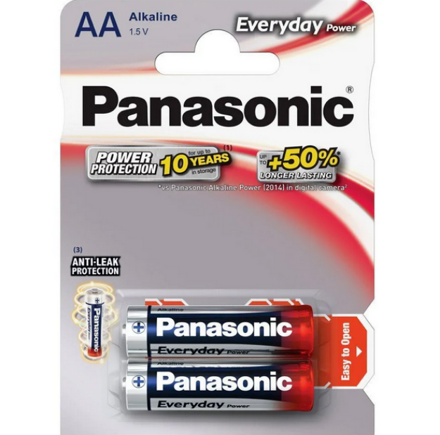 Slika od PANASONIC EVERYDAY POWER SILVER LR6EPS/2BP