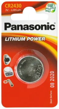 Prikaži podrobnosti za PANASONIC LITHIUM CR-2430L/1BP Slika PANASONIC LITHIUM CR-2430L/1BP