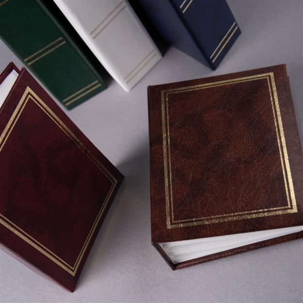 Slika FOTO ALBUM DORR VINYL MINI-MAX 10X15 96 SLIK RJAV
