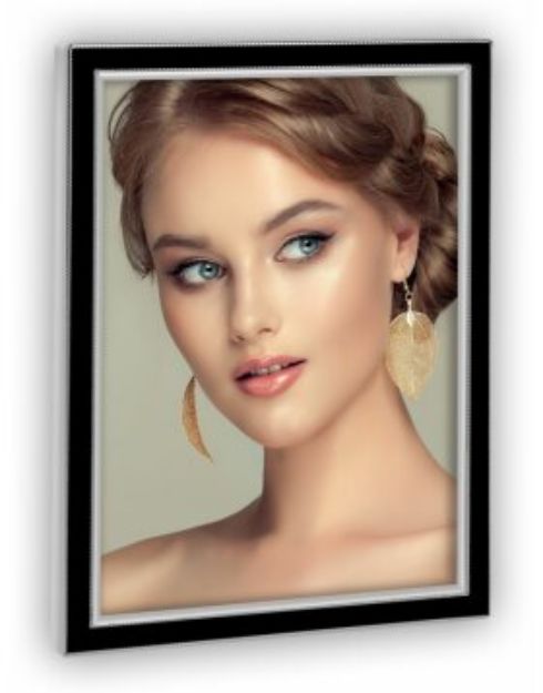 Slika FOTO OKVIR ZEP DELFI BLACK 15X20CM RW268