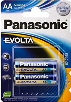Prikaži podrobnosti za PANASONIC EVOLTA LR6EGE/2BP Slika PANASONIC EVOLTA LR6EGE/2BP