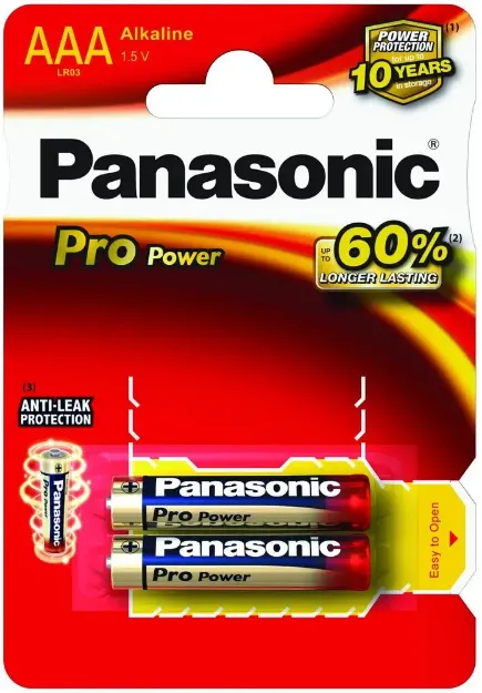 Slika PANASONIC PRO POWER GOLD LR03PPG/2BP