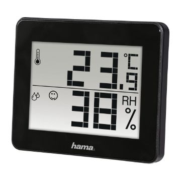 Prikaži podrobnosti za VREMENSKA POSTAJA TH-130  LCD Thermo-/Hygrometer ČRNA Slika VREMENSKA POSTAJA TH-130  LCD Thermo-/Hygrometer ČRNA
