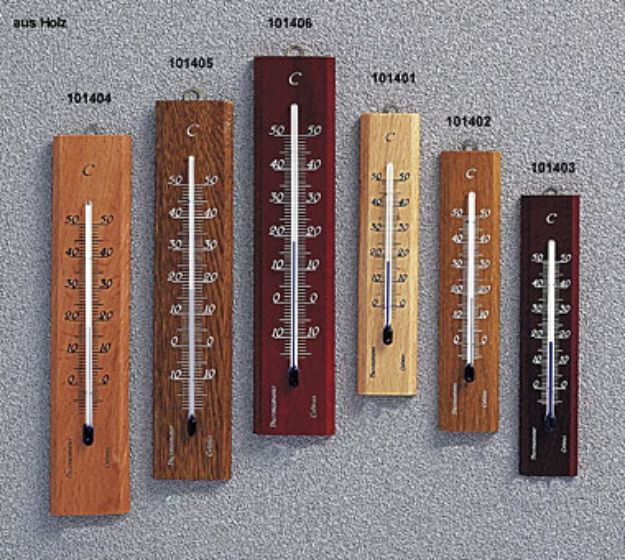 Slika SOBNI TERMOMETER MOLLER MAHAGONIJ 101406