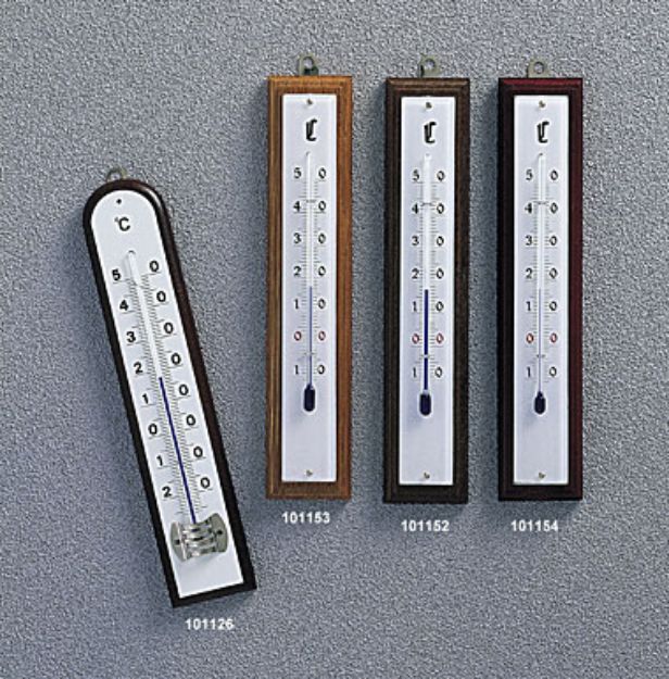 Slika SOBNI TERMOMETER MOLLER MAHAGONIJ 101154
