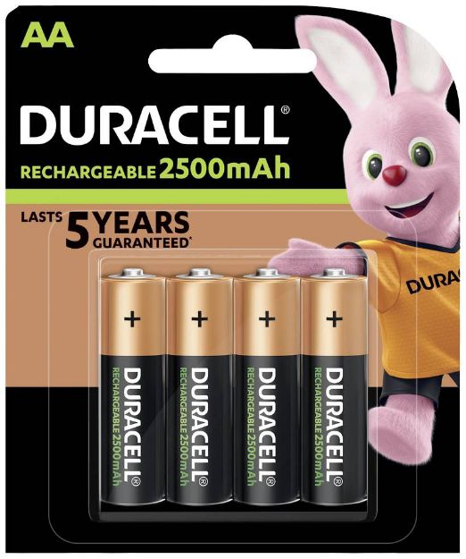 Slika od DURACELL STAY CHARGED HR6 2500mAh AA 4/1 BLISTER
