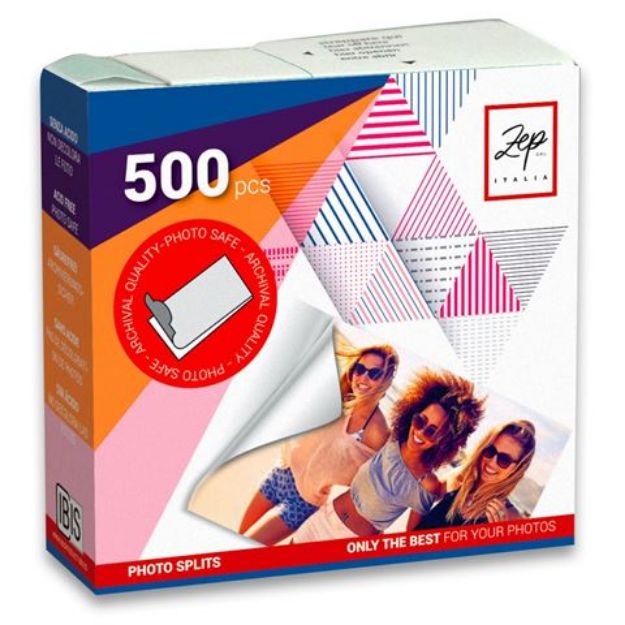 Slika FOTO ALBUM ZEP NALEPKE 13X17MM - 500 STICKERS  BX500