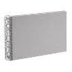Slika FOTO ALBUM GOLDBUCH NATUR LIEBE GREY SPIRAL 24X17CM 40 STRANI BELIH