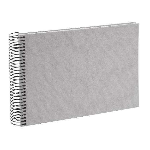 Slika FOTO ALBUM GOLDBUCH NATUR LIEBE GREY SPIRAL 24X17CM 40 STRANI BELIH