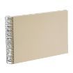 Slika FOTO ALBUM GOLDBUCH NATUR LIEBE BROWN SPIRAL 24X17CM 40 STRANI BELIH