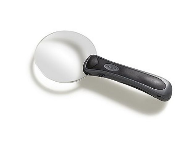 Slika MOLLER LUPA 90MM 2X LED sreb