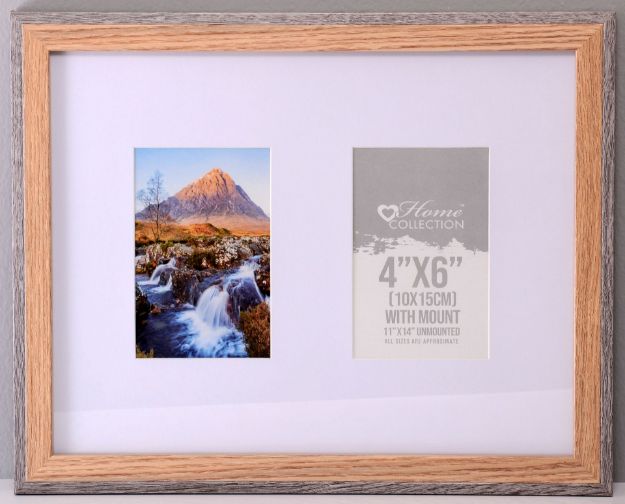 Slika FOTO OKVIR ANCHOR RETRO TWOTONE  2APT 6X4/11X14 RAQH