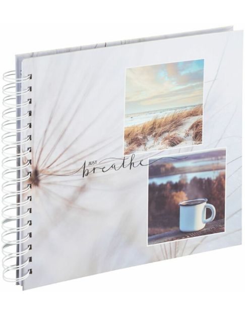 Slika od FOTO ALBUM HAMA RELAX SPIRAL ALBUM, 28 X 24 CM, 50 BELIH STRANI, BREATHE