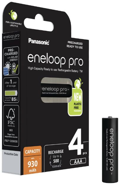 Slika PANASONIC ENELOOP PRO AAA 4/1 BLISTER