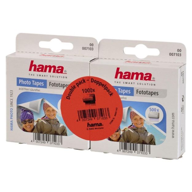 Slika FOTO HAMA TAPE DISPENSER, 2X500 TAPES, DOUBLE PACK