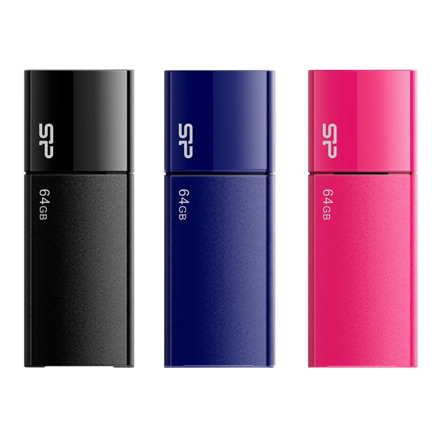 Slika SILICON POWER KLJUČ U05 64GB MODER USB 2.0