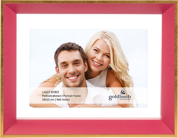 Slika FOTO OKVIR GOLDBUCH LIGHT SPIRIT 10X15 CM, PINK