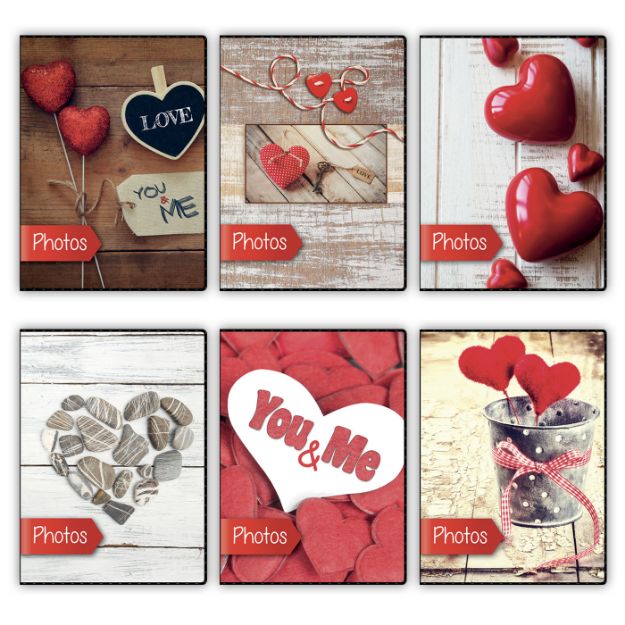 Slika FOTO ALBUM ZEP CUORE 13X19 CM 40 SLIK MC5740