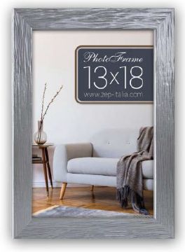 Prikaži podrobnosti za FOTO OKVIR ZEP LIENZ SILVER 13X18 CM V657S Slika FOTO OKVIR ZEP LIENZ SILVER 13X18 CM V657S