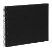 Slika FOTO ALBUM GOLDBUCH BELLA VISTA SPIRAL BLACK 35X30  CM 40 STRANI ČRNIH