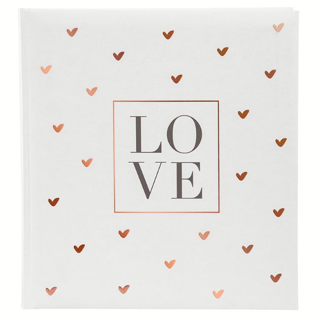 Slika od FOTO ALBUM GOLDBUCH LOVE 30X31 CM 60 STRANI BELIH