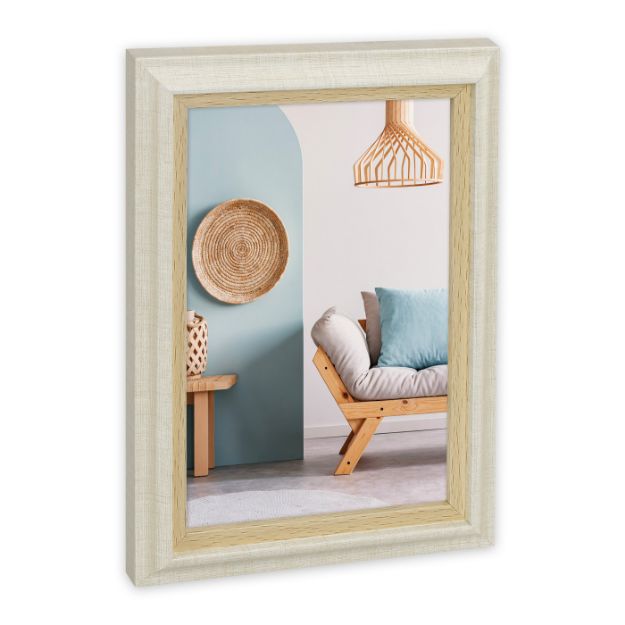 Slika od FOTO OKVIR ZEP LIVORNO WHITE 10X15 CM DZ746W