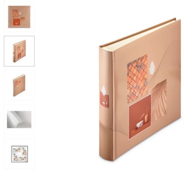 Slika FOTO ALBUM HAMA SINGO TERRACOTTA 30X30 CM 100 LISTOV BELIH