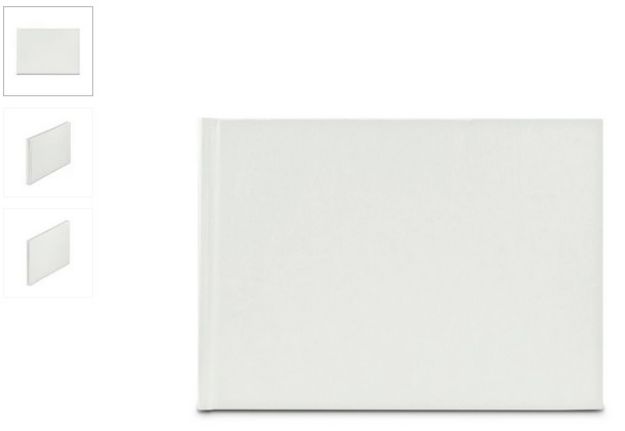 Slika FOTO ALBUM HAMA WRINKLED WHITE 24X17 CM 36 STRANI BELIH