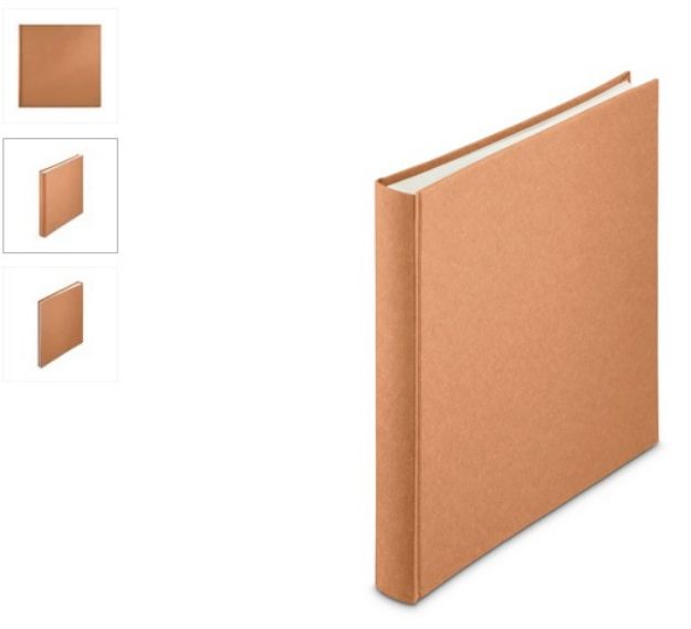 Slika FOTO ALBUM HAMA WRINKLED JUMBO BROWN 30X30 CM 80 STRANI BELIH
