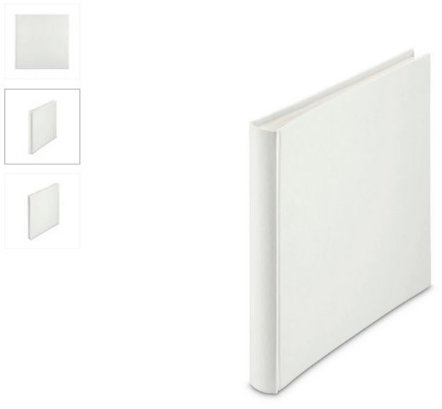 Slika FOTO ALBUM HAMA WRINKLED JUMBO WHITE 30X30 CM 80 STRANI BELIH