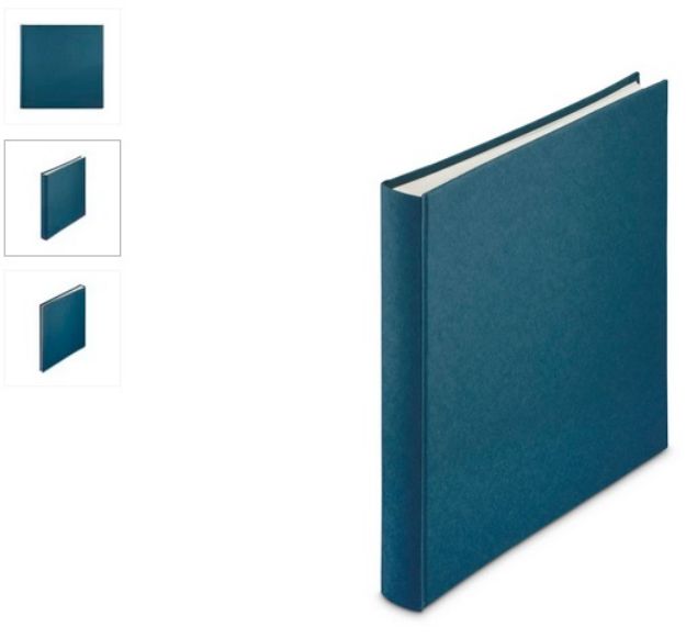 Slika FOTO ALBUM HAMA WRINKLED JUMBO BLUE 30X30 CM 80 STRANI BELIH
