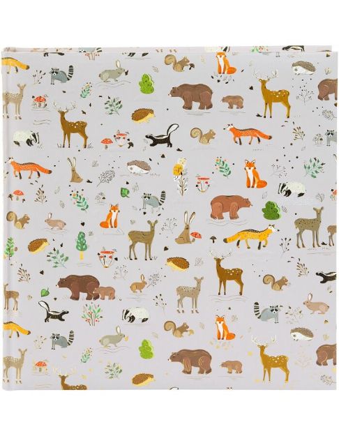 Slika FOTO ALBUM GOLDBUCH WOODLAND CHARM BROWN 30X31 CM 60 STRANI BELIH