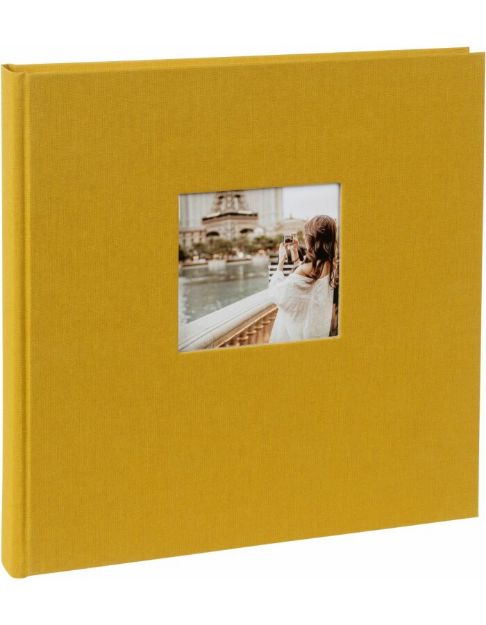 Slika od FOTO ALBUM GOLDBUCH BELLA VISTA MUSTARD 30X31 CM 60 STRANI ČRNIH