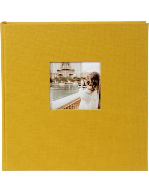 Slika FOTO ALBUM GOLDBUCH BELLA VISTA MUSTARD 30X31 CM 60 STRANI BELIH