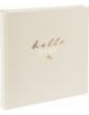 Slika FOTO ALBUM GOLDBUCH HELLO BABY BEIGE 30X31 CM 60 STRANI BELIH