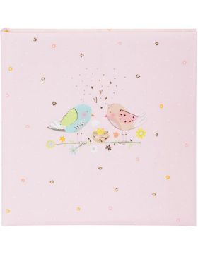 Prikaži podrobnosti za FOTO ALBUM GOLDBUCH LOVING BIRDS GIRL 30X31 CM 60 STRANI BELIH Slika FOTO ALBUM GOLDBUCH LOVING BIRDS GIRL 30X31 CM 60 STRANI BELIH