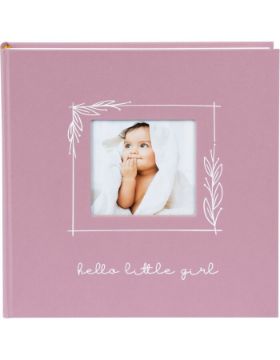 Prikaži podrobnosti za FOTO ALBUM GOLDBUCH HELLO LITTLE GIRL  30X31 CM 60 STRANI BELIH Slika FOTO ALBUM GOLDBUCH HELLO LITTLE GIRL  30X31 CM 60 STRANI BELIH