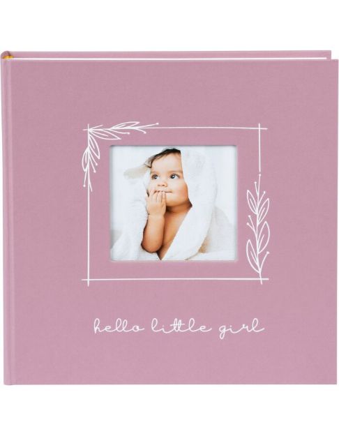 Slika od FOTO ALBUM GOLDBUCH HELLO LITTLE GIRL  30X31 CM 60 STRANI BELIH